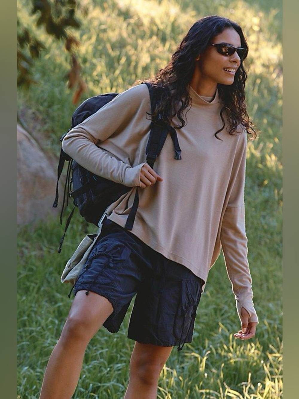 NWT! FP Free People Movement Flow Tencel Wool Layer Sz Small